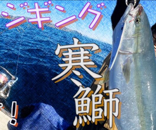 日本海の寒鰤をジギングで釣る方法！釣れるタナやロッドアクションを分析！